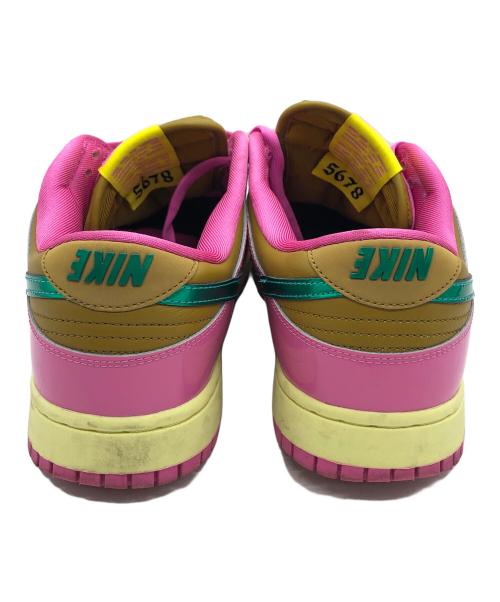 NIKE（ナイキ）NIKE (ナイキ) DUNK LOW ピンク×ゴールド サイズ:28cmの古着・服飾アイテム