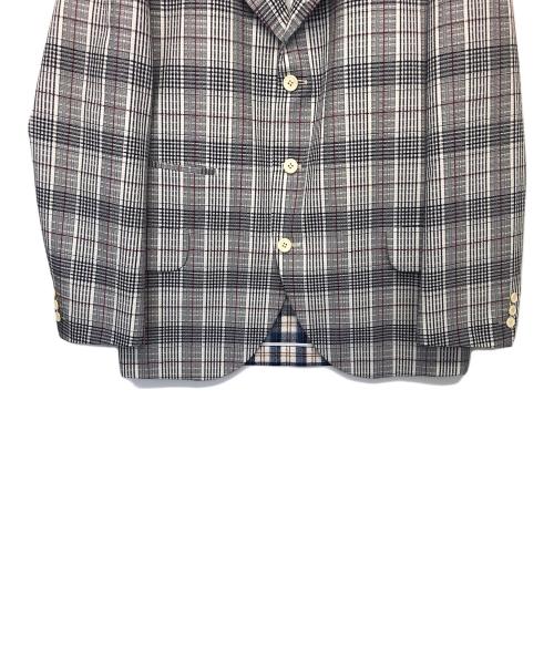 COMME des GARCONS HOMME PLUS（コムデギャルソンオムプリュス）COMME des GARCONS HOMME PLUS (コムデギャルソンオムプリュス) テーラードジャケット グレー サイズ:Mの古着・服飾アイテム