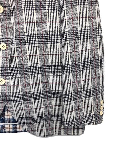 COMME des GARCONS HOMME PLUS（コムデギャルソンオムプリュス）COMME des GARCONS HOMME PLUS (コムデギャルソンオムプリュス) テーラードジャケット グレー サイズ:Mの古着・服飾アイテム