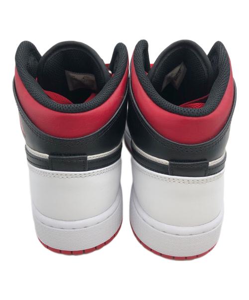 NIKE（ナイキ）NIKE (ナイキ) AIR JORDAN1　エアジョーダン1 ミッド ジムレッド ブラック×レッド サイズ:24.5cmの古着・服飾アイテム