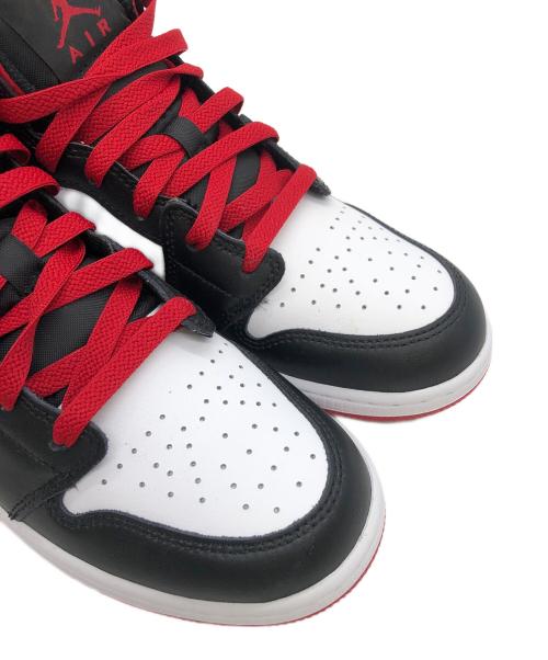 NIKE（ナイキ）NIKE (ナイキ) AIR JORDAN1　エアジョーダン1 ミッド ジムレッド ブラック×レッド サイズ:24.5cmの古着・服飾アイテム