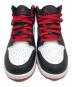 NIKE (ナイキ) AIR JORDAN1　エアジョーダン1 ミッド ジムレッド ブラック×レッド サイズ:24.5cm：12000円
