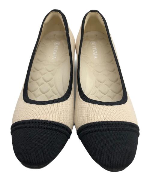 VIVAIA（ビバイア）VIVAIA (ビバイア) パンプス ベージュ サイズ:38.5の古着・服飾アイテム