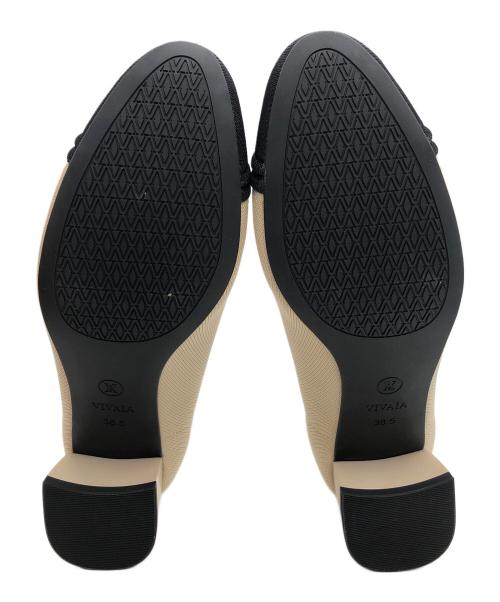 VIVAIA（ビバイア）VIVAIA (ビバイア) パンプス ベージュ サイズ:38.5の古着・服飾アイテム