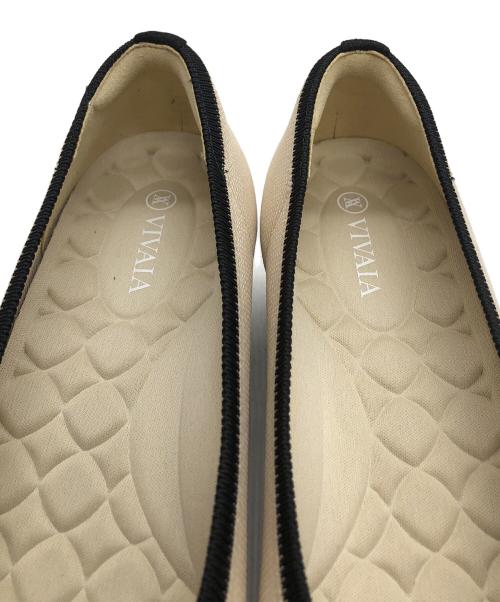 VIVAIA（ビバイア）VIVAIA (ビバイア) パンプス ベージュ サイズ:38.5の古着・服飾アイテム