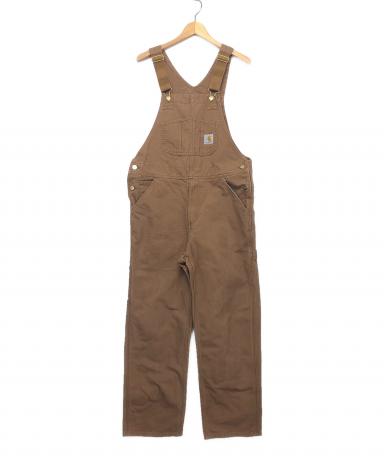 中古・古着通販】CarHartt (カーハート) オーバーオール ブラウン