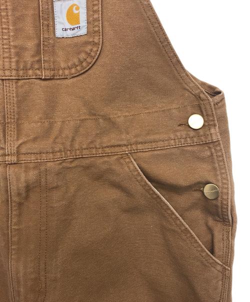 CarHartt（カーハート）CarHartt (カーハート) オーバーオール ブラウン サイズ:30×32の古着・服飾アイテム