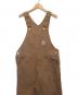 CarHartt (カーハート) オーバーオール ブラウン サイズ:30×32：8000円