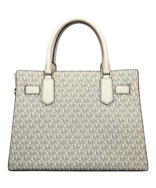MICHAEL KORS（マイケル・コース）MICHAEL KORS (マイケルコース) HAMILTON ハンドバッグ アイボリーの古着・服飾アイテム