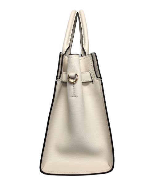 MICHAEL KORS（マイケル・コース）MICHAEL KORS (マイケルコース) HAMILTON ハンドバッグ アイボリーの古着・服飾アイテム