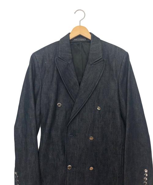 Clothsurgeon（クロスサージョン）Clothsurgeon (クロスサージョン) デニムダブルブレステッドコート　47CNCO41 インディゴ サイズ:Sの古着・服飾アイテム