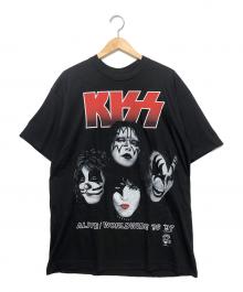 CRONIES（クロウニーズ）の古着「KISS ALIVE/WORLDWIDE 96 97 ツアーTシャツ」｜ブラック