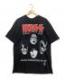 CRONIES（クロウニーズ）の古着「KISS ALIVE/WORLDWIDE 96 97 ツアーTシャツ」｜ブラック