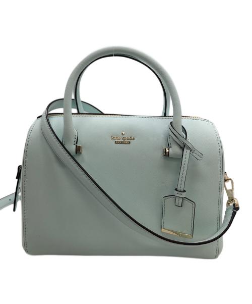 Kate Spade（ケイトスペード）Kate Spade (ケイトスペード) 2WAYショルダーバッグ スカイブルーの古着・服飾アイテム