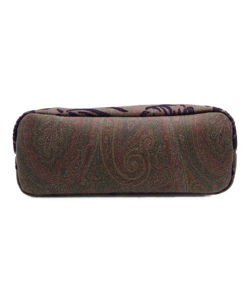 ETRO（エトロ）ETRO (エトロ) トートバッグ オリーブ×パープルの古着・服飾アイテム