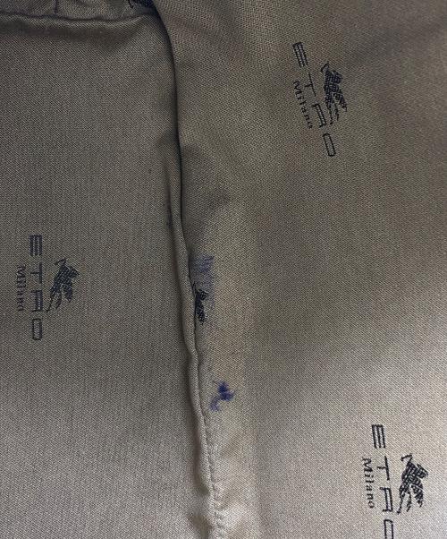 ETRO（エトロ）ETRO (エトロ) トートバッグ オリーブ×パープルの古着・服飾アイテム