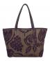 ETRO (エトロ) トートバッグ オリーブ×パープル：10000円