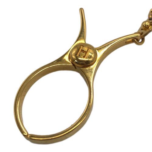 HERMES（エルメス）HERMES (エルメス) グローブホルダー ゴールドカラーの古着・服飾アイテム