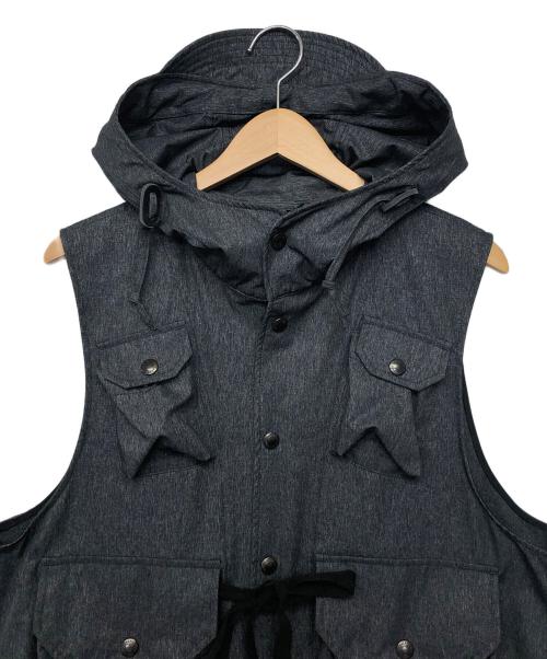 Engineered Garments（エンジニアドガーメンツ）Engineered Garments (エンジニアードガーメンツ) フード付ベスト グレー サイズ:Sの古着・服飾アイテム
