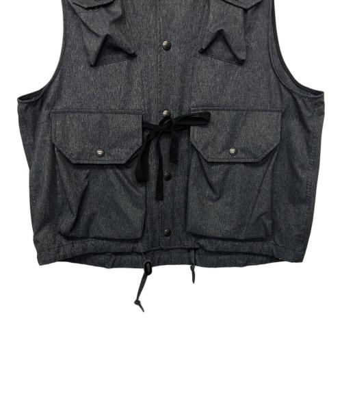 Engineered Garments（エンジニアドガーメンツ）Engineered Garments (エンジニアードガーメンツ) フード付ベスト グレー サイズ:Sの古着・服飾アイテム
