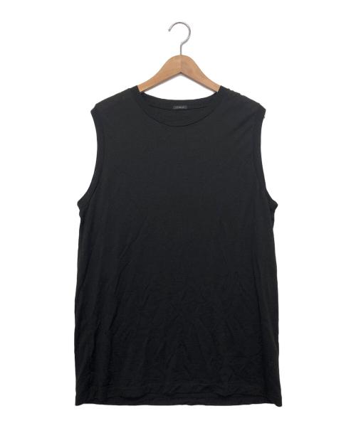 COMOLI（コモリ）COMOLI (コモリ) サマーウール天竺 ノースリーブ　23SS  ブラック サイズ:3の古着・服飾アイテム