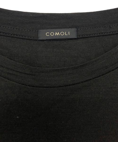 COMOLI（コモリ）COMOLI (コモリ) サマーウール天竺 ノースリーブ　23SS  ブラック サイズ:3の古着・服飾アイテム