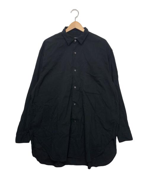 COMOLI（コモリ）COMOLI (コモリ) オックスシャツ 長袖シャツ ブラック サイズ:4の古着・服飾アイテム