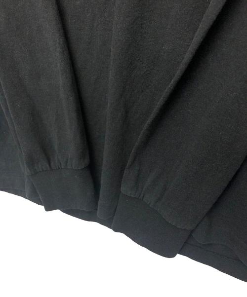 COMOLI（コモリ）COMOLI (コモリ) 空紡天竺長袖クルー ブラック サイズ:3の古着・服飾アイテム