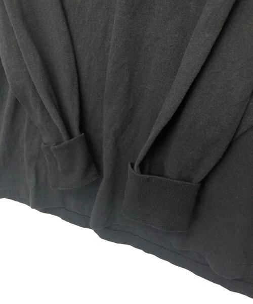 COMOLI（コモリ）COMOLI (コモリ) 空紡天竺長袖クルー ブラック サイズ:3の古着・服飾アイテム