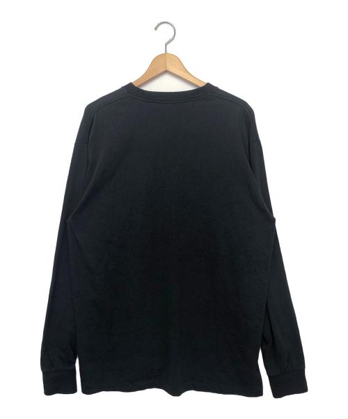 COMOLI（コモリ）COMOLI (コモリ) 空紡天竺長袖クルー ブラック サイズ:3の古着・服飾アイテム