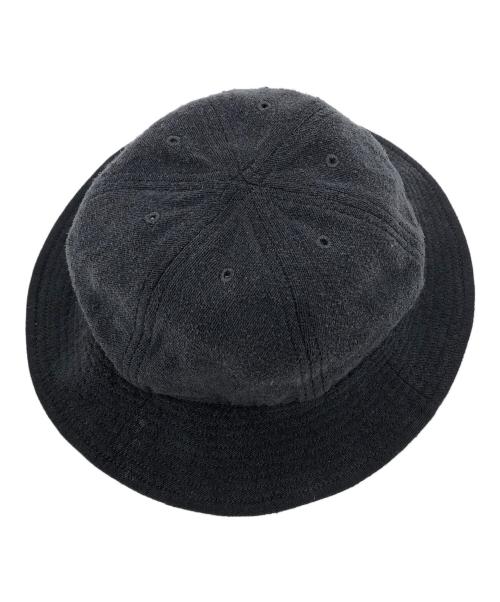 COMOLI（コモリ）COMOLI (コモリ) シルクネップハット ブラックの古着・服飾アイテム
