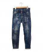 DSQUARED2ディースクエアード）の古着「HONEY BABY WASH SKATER JEAN」｜インディゴ