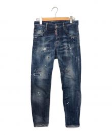 DSQUARED2（ディースクエアード）の古着「HONEY BABY WASH SKATER JEAN」｜インディゴ