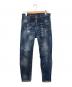 DSQUARED2（ディースクエアード）の古着「HONEY BABY WASH SKATER JEAN」｜インディゴ