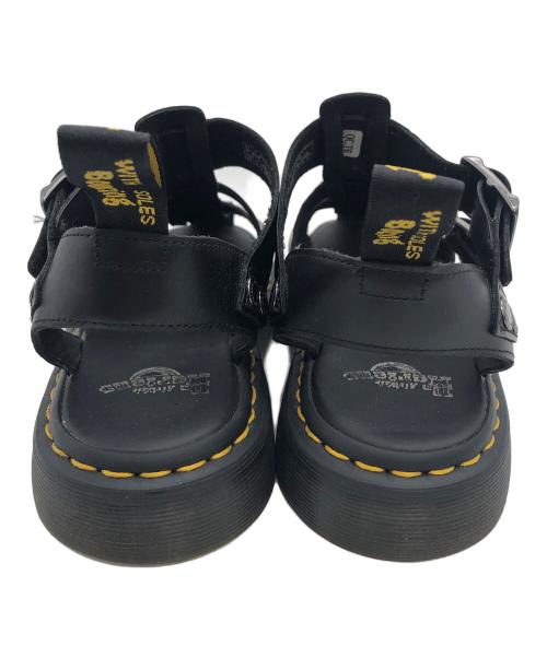 Dr.Martens（ドクターマーチン）Dr.Martens (ドクターマーチン) フィッシャーマンサンダル ブラック サイズ:24.5cmの古着・服飾アイテム
