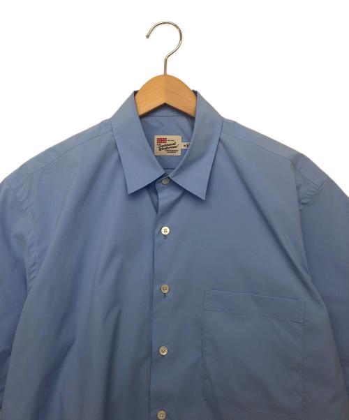 Traditional Weatherwear（トラディショナルウェザーウェア）Traditional Weatherwear (トラディショナルウェザーウェア) 半袖シャツ サックスブルー サイズ:Ｍの古着・服飾アイテム