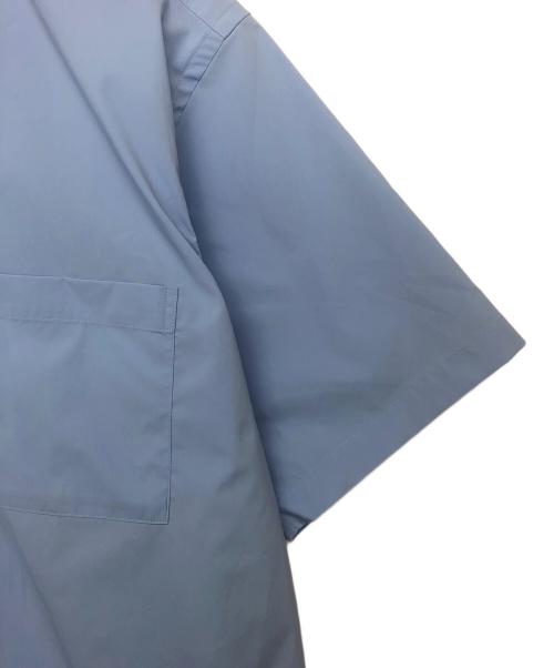 Traditional Weatherwear（トラディショナルウェザーウェア）Traditional Weatherwear (トラディショナルウェザーウェア) 半袖シャツ サックスブルー サイズ:Ｍの古着・服飾アイテム