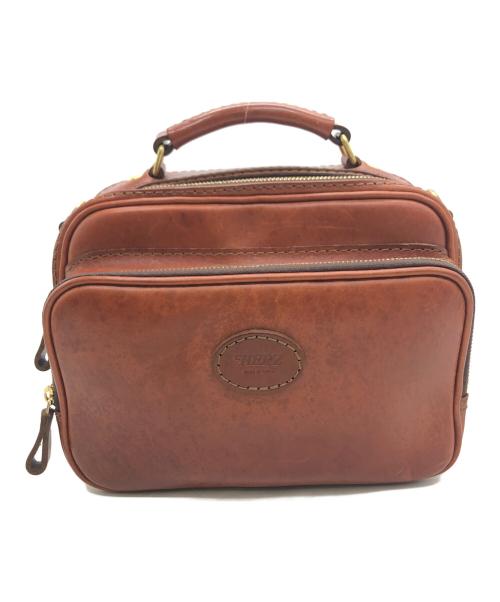 Herz（ヘルツ）Herz (ヘルツ) ハンドバッグ ブラウンの古着・服飾アイテム