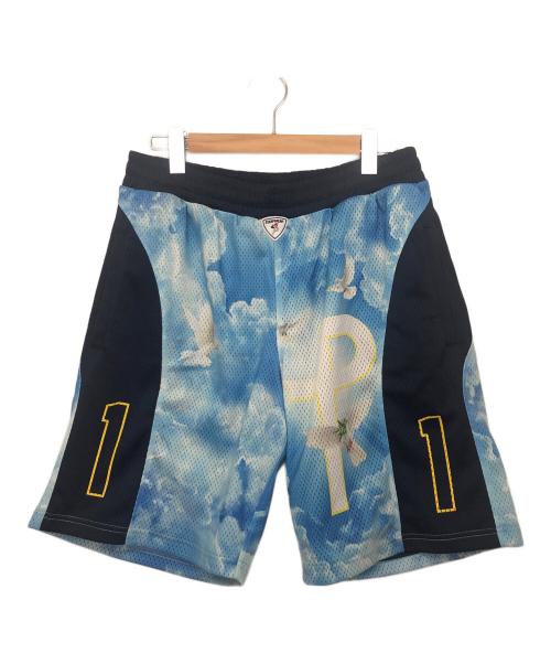 PALACE（パレス）PALACE (パレス) TRUTH SHORTS　ハーフパンツ ブルー サイズ:Mの古着・服飾アイテム