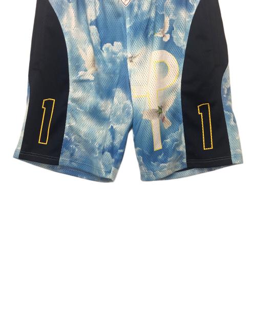 PALACE（パレス）PALACE (パレス) TRUTH SHORTS　ハーフパンツ ブルー サイズ:Mの古着・服飾アイテム