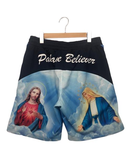 PALACE（パレス）PALACE (パレス) TRUTH SHORTS　ハーフパンツ ブルー サイズ:Mの古着・服飾アイテム
