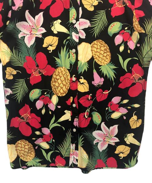 BROOKS BROTHERS（ブルックスブラザーズ）BROOKS BROTHERS (ブルックスブラザーズ) ハイビスカス　半袖シャツ ブラック サイズ:Lの古着・服飾アイテム