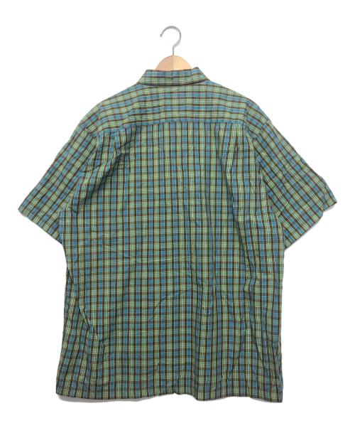 GAP（ギャップ）GAP (ギャップ) 半袖チェックシャツ マルチカラー サイズ:Lの古着・服飾アイテム