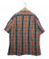 中古・古着 POLO RALPH LAUREN (ポロ・ラルフローレン) CLARENCE P/O　半袖チャックシャツ オレンジ サイズ:L：8000円