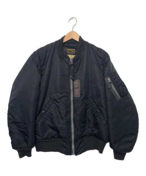 BUZZ RICKSON'S（バズリクソンズ）BUZZ RICKSON'S (バズリクソンズ) BR11180　MA-1ジャケット ブラック サイズ:36の古着・服飾アイテム