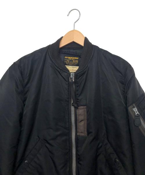 BUZZ RICKSON'S（バズリクソンズ）BUZZ RICKSON'S (バズリクソンズ) BR11180　MA-1ジャケット ブラック サイズ:36の古着・服飾アイテム