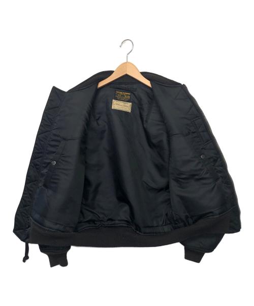 BUZZ RICKSON'S（バズリクソンズ）BUZZ RICKSON'S (バズリクソンズ) BR11180　MA-1ジャケット ブラック サイズ:36の古着・服飾アイテム
