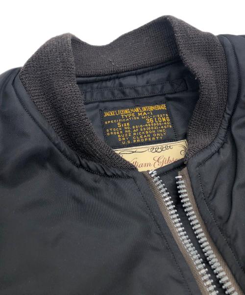 BUZZ RICKSON'S（バズリクソンズ）BUZZ RICKSON'S (バズリクソンズ) BR11180　MA-1ジャケット ブラック サイズ:36の古着・服飾アイテム