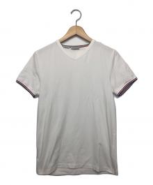 MONCLER（モンクレール）の古着「半袖カットソー」｜ホワイト