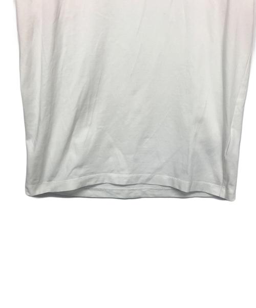 MONCLER（モンクレール）MONCLER (モンクレール) 半袖カットソー ホワイト サイズ:Sの古着・服飾アイテム